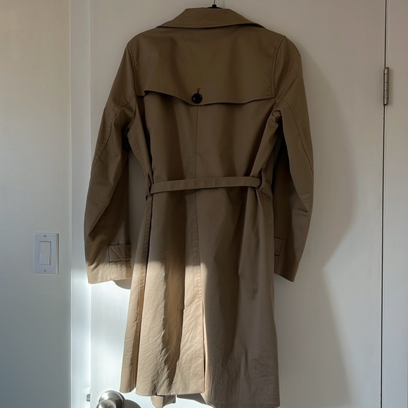 Joe Fresh Trench Coat VGUC M - Picture 5 of 8